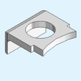 St clamp - Retaining clamps for demountable pillars and bushings